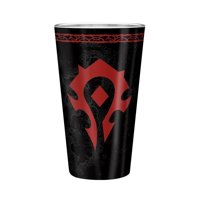 World of Warcraft large glass (400 ml) - Horde / World of Warcraft szklanka (400 ml) - Horde - ABS
