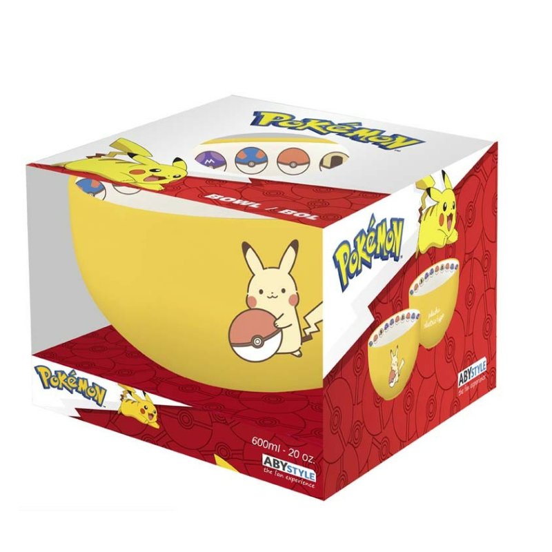 POKEMON Bowl - 600 ml - Pikachu Electric Type - ABS