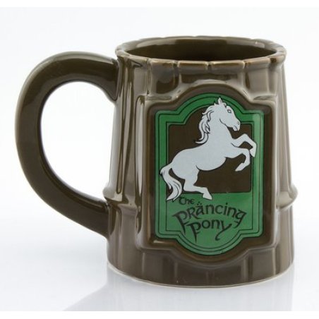 LORD OF THE RINGS mug 3D - Prancing Pony / Kubek 3D Władca Pierścieni - Pod rozbrykanym Kucykiem - ABS