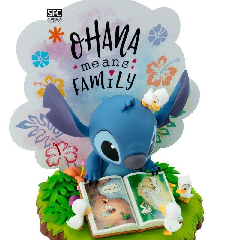 Disney figurine - Stitch Ohana (high: 10 cm) / figurka Disney - Stitch - Ohana (wysokość: 10 cm) - ABS