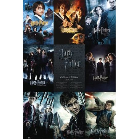 HARRY POTTER poster maxi (91,5x61 cm) - Collection / Harry Potter plakat maxi (91,5x61 cm) - Collection - ABS