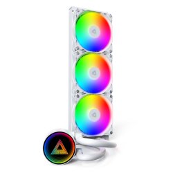 Montech LightFlow ARGB AiO Wasserkühlung - 360mm, weiß
