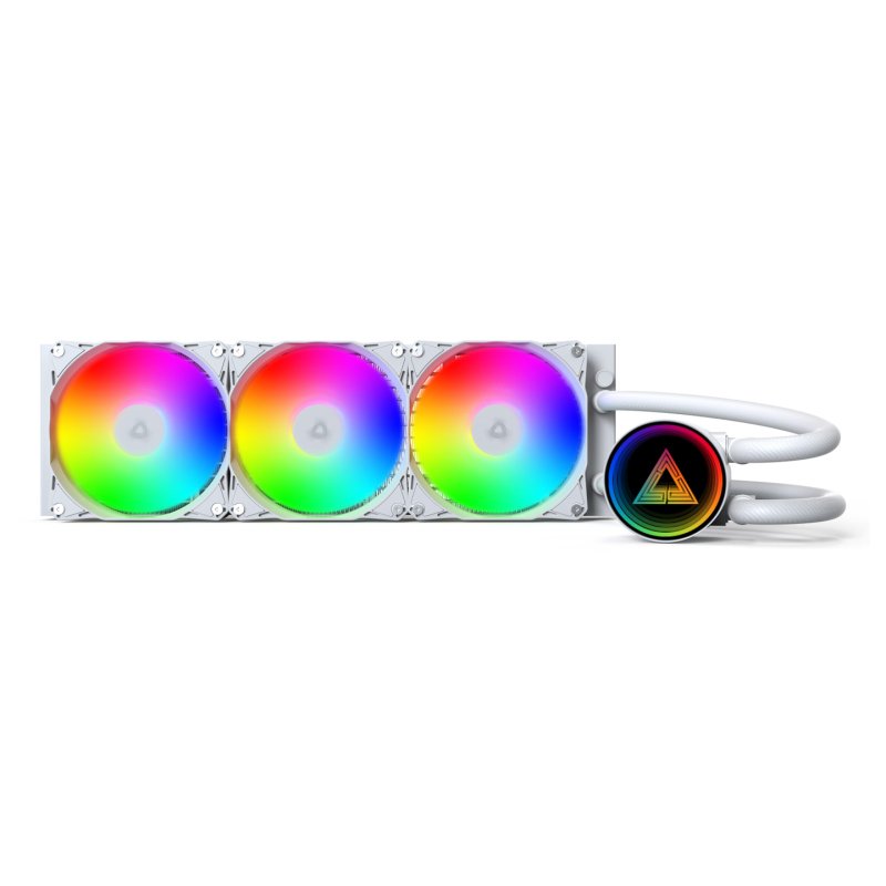 Montech LightFlow ARGB AiO Wasserkühlung - 360mm, weiß