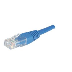 Cat5e RJ45 Patch cable U/UTP blue - 0,5 m
