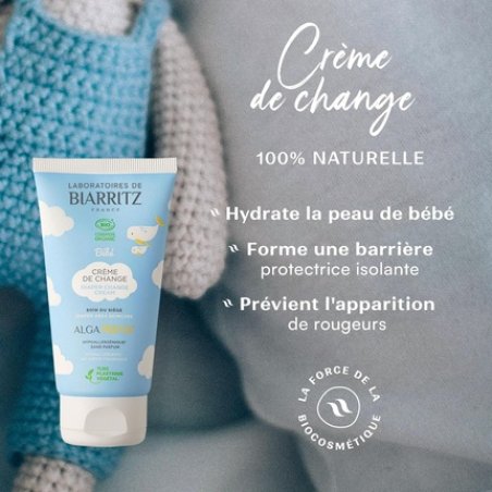 Laboratoires De Biarritz Alga Natis Organic Diaper Change Cream 75ml