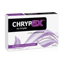 Chrypex Blackcurrant Flavour Lozenges - 30 Lozenges With Long Expiry Date