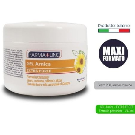 Arnica Gel Extra Strong Farma Line Enhanced Formula with Menthol and Oil