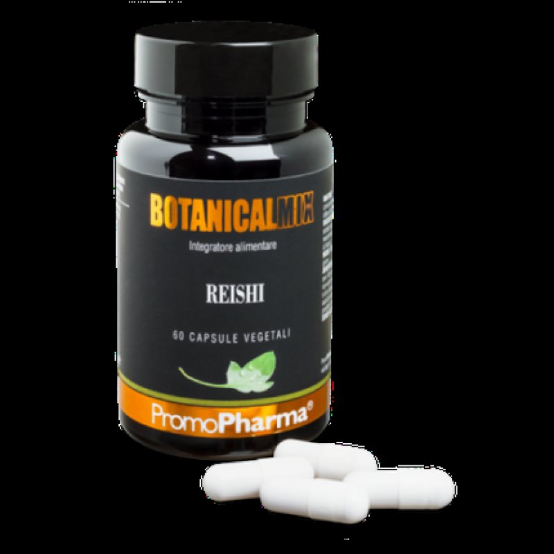 PromoPharma BotanicalMix Reishi Dietary Supplement 60 Plant Capsules