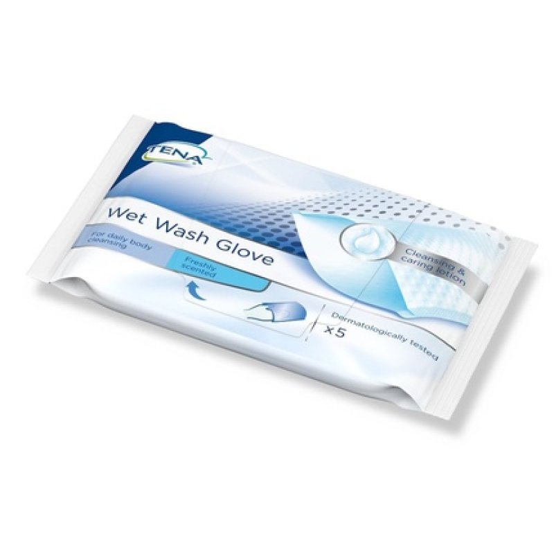 Tena Freshly Wet Wash Glove