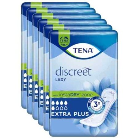 TENA Lady Discreet Extra Plus Insoles 96 Pieces