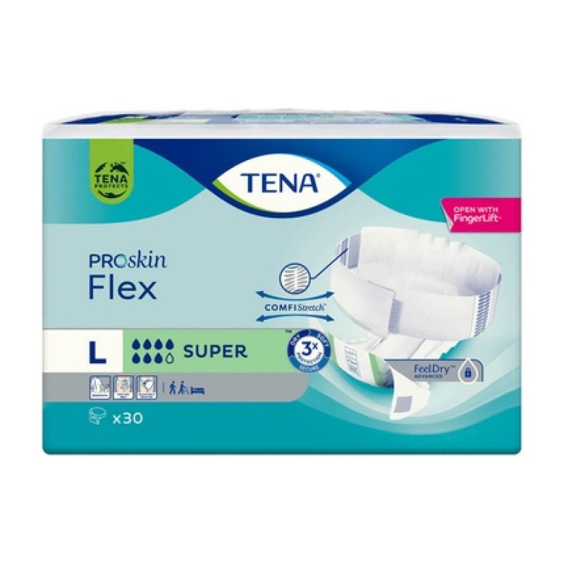 TENA ProSkin Flex Super Size L 30 Pieces