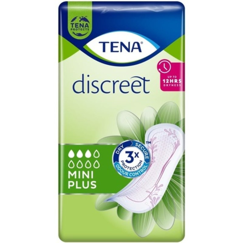Tena Lady Discreet Mini Plus Pads