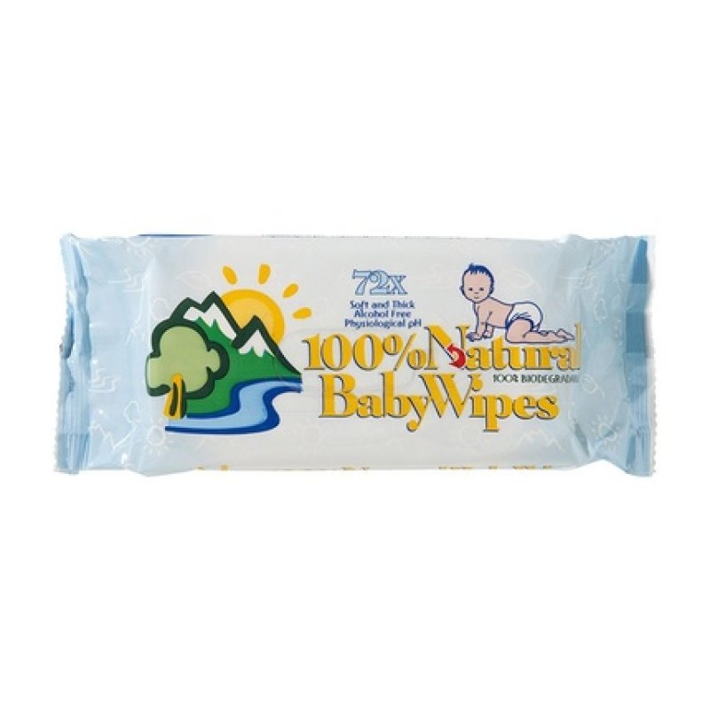 Biocop Baby Wipes For Babies - 72 Units
