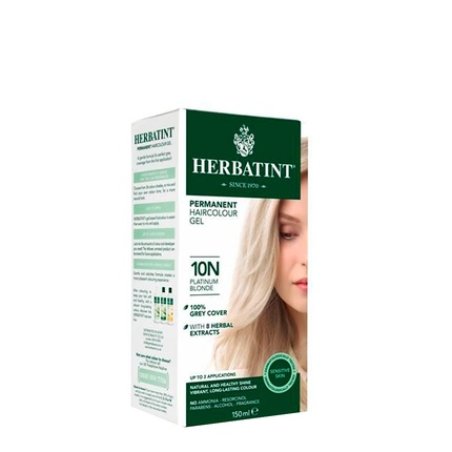 Herbatint Permanent Hair Color N10 Platinum Blonde 150ml