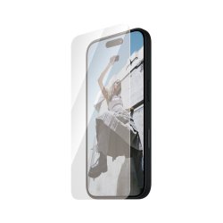 PanzerGlass SAFE. by Screen Protector iPhone 16 | 15 | Ultra-Wide Fit
