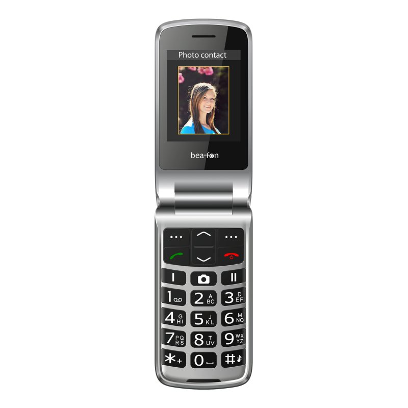 Beafon SL605 6.1 cm (2.4") 86 g Black Senior phone