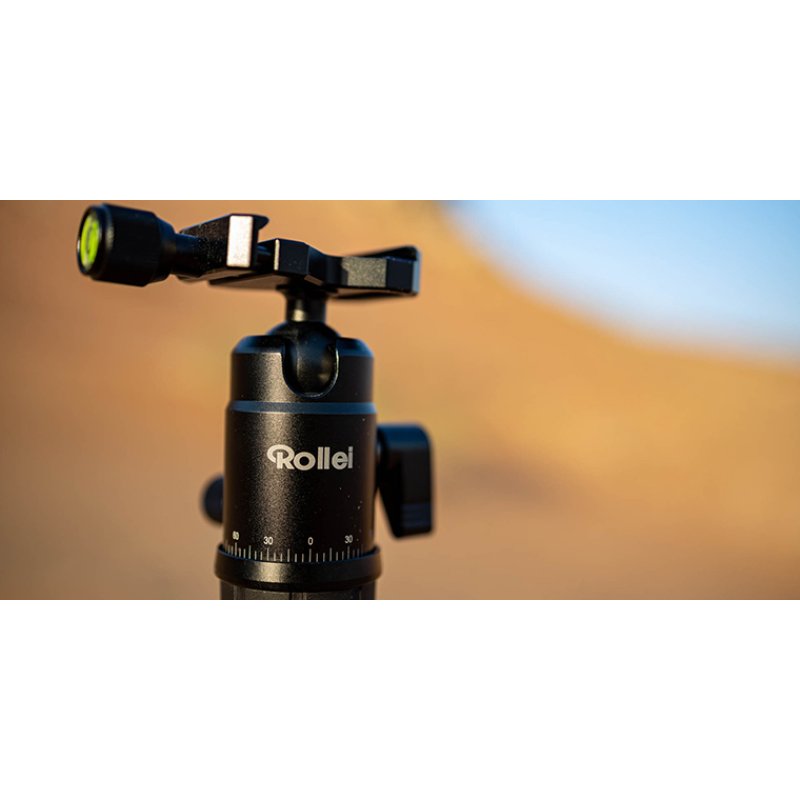 Rollei Compact Traveler No. 1 Carbon tripod Digital/film cameras 3 leg(s) Black, Orange