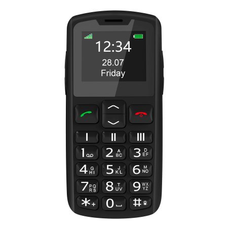 Beafon SL230 4.5 cm (1.77") 90 g Black Senior phone