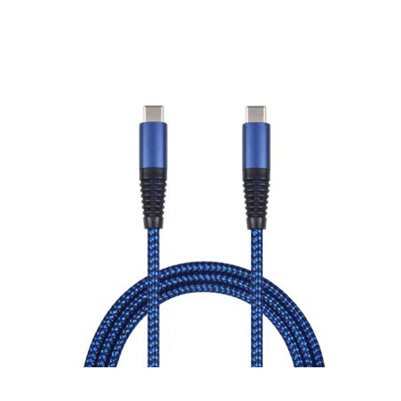 2GO USB Lade-/Datenkabel USB Type-C - USB Type-C 1m blau