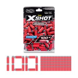 XSHOT Confezione di ricarica con 1 dardi a mezza lunghezza Pro Series di ZURU