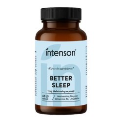 Intenson Better Sleep Melatonin Magnesium Vitamin B6 Ltryptophan Dietary Supplement 60 Tablets