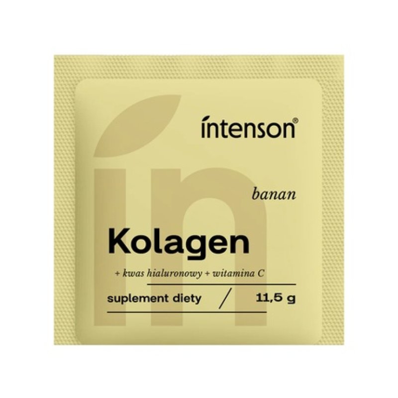 Intenson Collagen With Vitamin C And Hyaluronic Acid Dietary Supplement Banana 115g