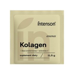 Intenson Collagen With Vitamin C And Hyaluronic Acid Dietary Supplement Pineapple 115g