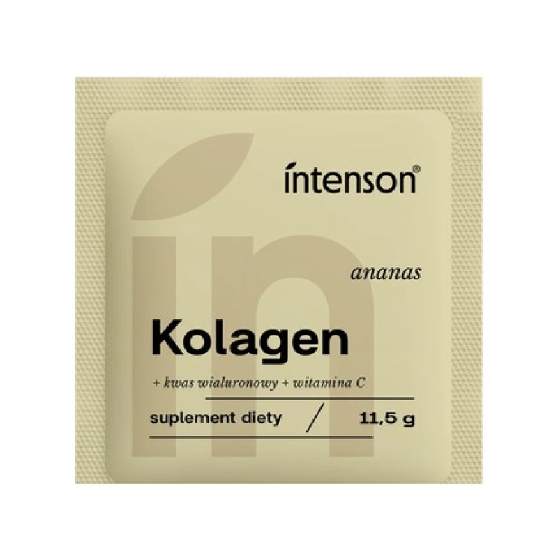 Intenson Collagen With Vitamin C And Hyaluronic Acid Dietary Supplement Pineapple 115g