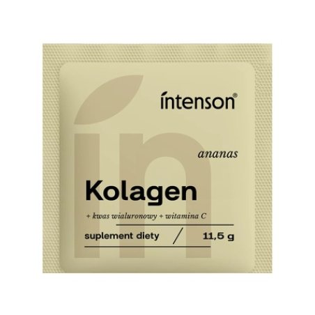 Intenson Collagen With Vitamin C And Hyaluronic Acid Dietary Supplement Pineapple 115g