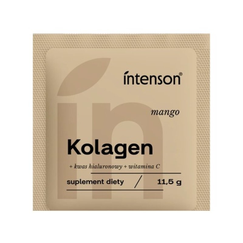 Intenson Collagen With Vitamin C And Hyaluronic Acid Dietary Supplement Mango 115g