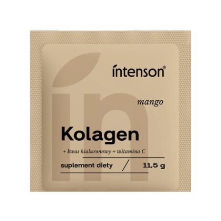 Intenson Collagen With Vitamin C And Hyaluronic Acid Dietary Supplement Mango 115g