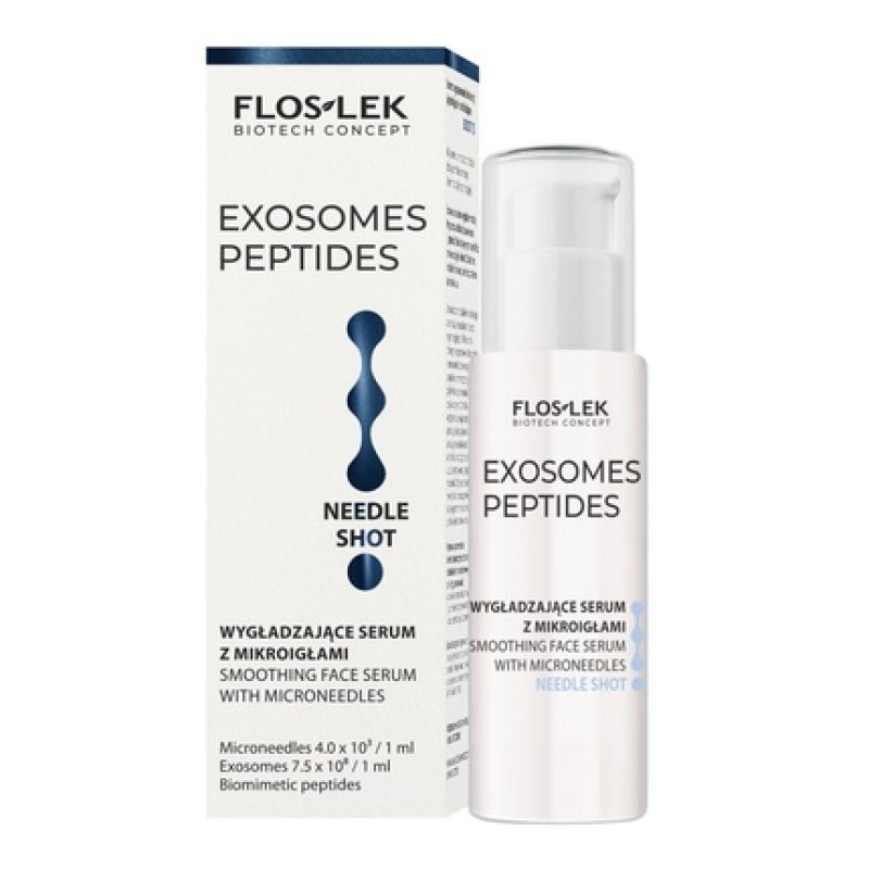 Floslek Exosomes Peptides Smoothing Face Serum With Microneedles 30ml