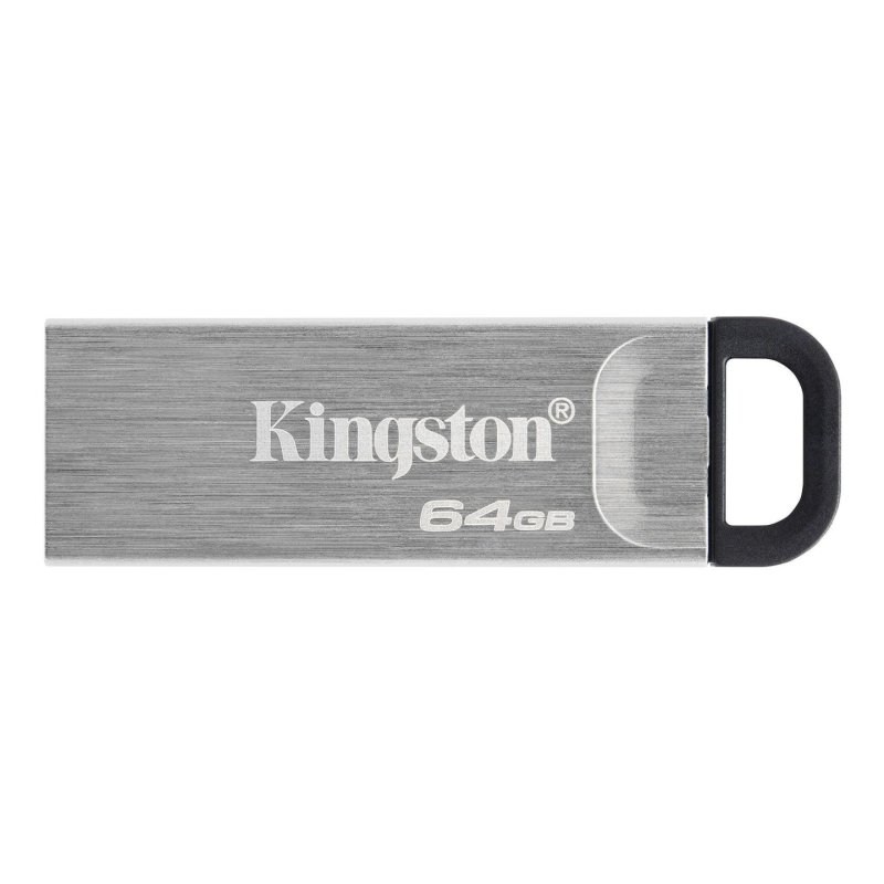 Kingston Technology DataTraveler Kyson Co-Logo lecteur USB flash 64 Go USB Type-A 3.2 Gen 1 (3.1 Gen 1) Argent