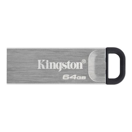 Kingston Technology DataTraveler Kyson Co-Logo lecteur USB flash 64 Go USB Type-A 3.2 Gen 1 (3.1 Gen 1) Argent