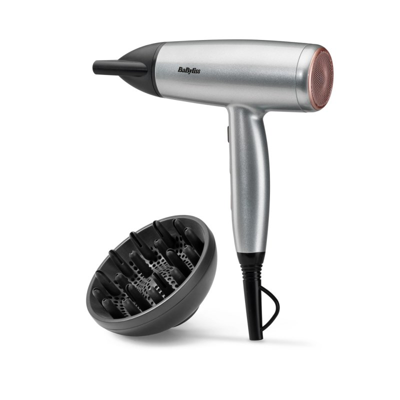 BaByliss Cosmos D580DE sèche-cheveux 2100 W Acier satin