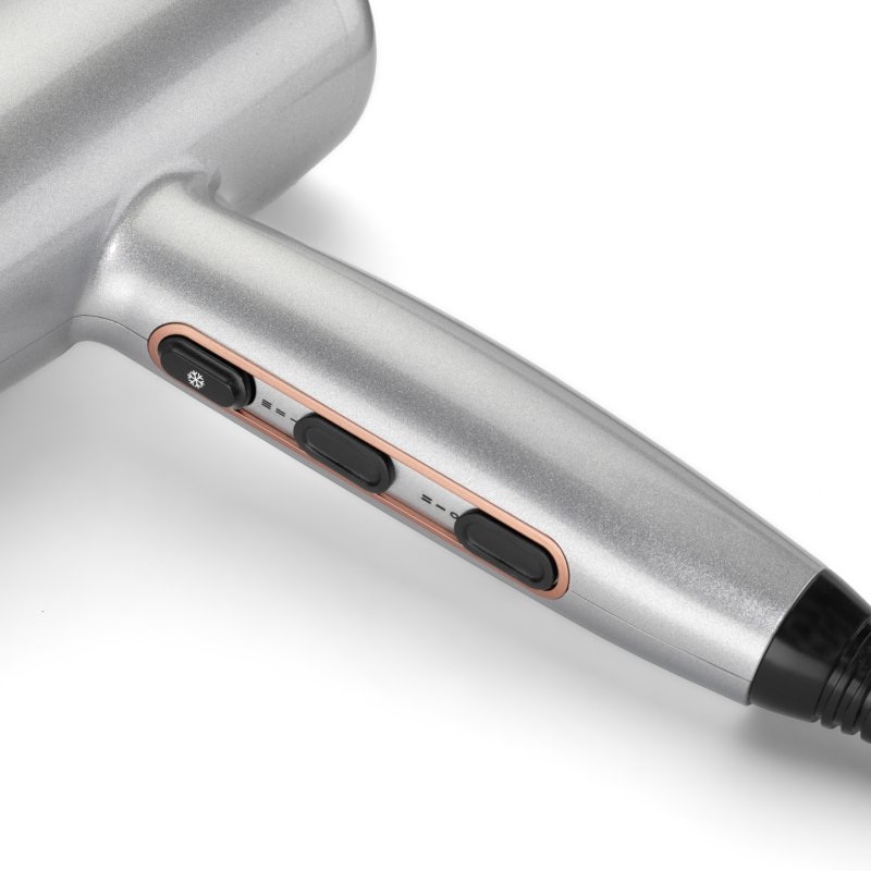 BaByliss Cosmos D580DE sèche-cheveux 2100 W Acier satin