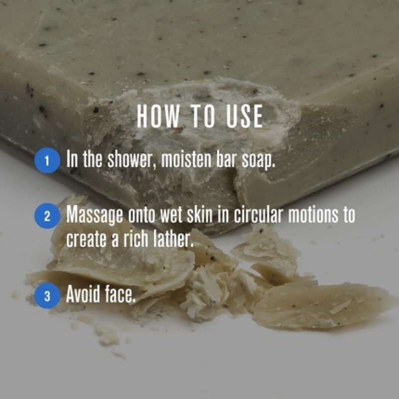 Baxter of California Exfoliating Body Bar Scrub Without Parabens 198g