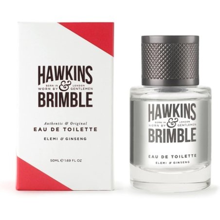 Hawkins & Brimble Elemi & Ginseng Eau De Toilette for Men 50ml - Coffee & Rose Blend Fragrance