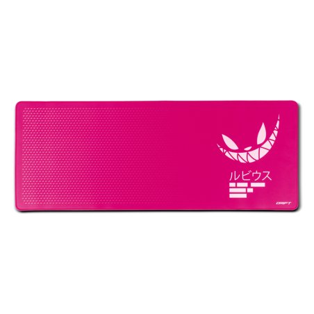 ALFOMBRILLA GAMING DRIFT EDICION ESPECIAL EL RUBIUS ROSA XL 900 X 350 X 3 MM