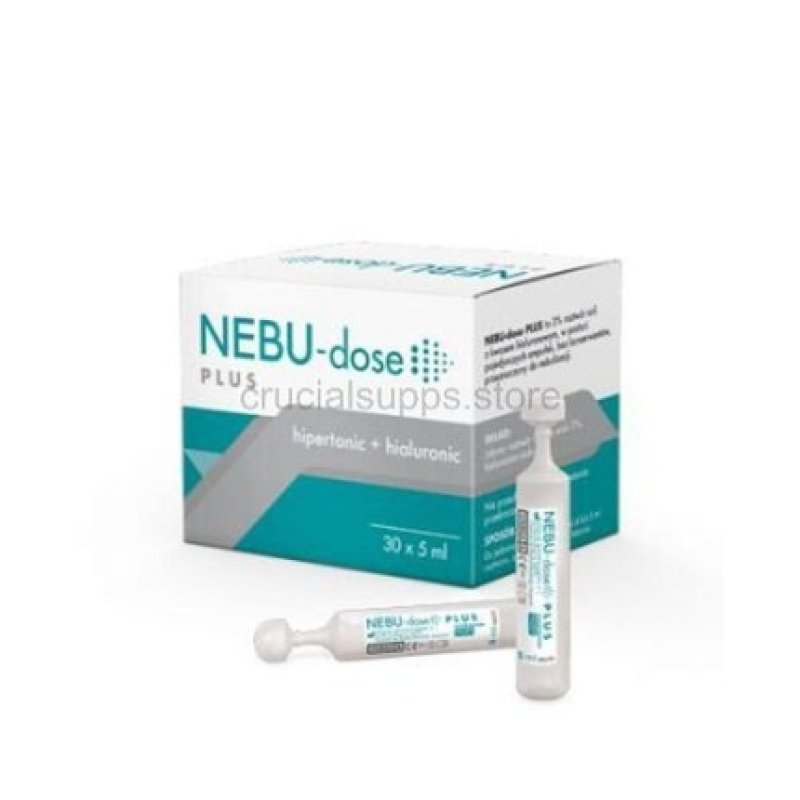 Nebudose Plus Solution For Inhalation 30 Ampoules 5ml Pack Of 2