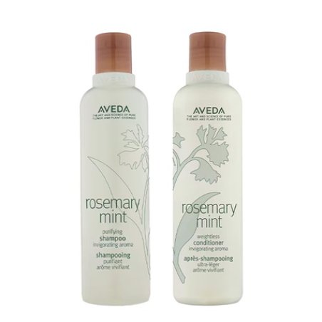 Aveda Invigorating Awe Rosemary Mint Shampoo 250ml Conditioner 250ml Shower Gel 250ml