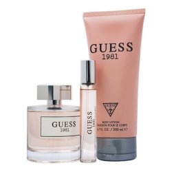 Guess 1981 W Set Eau De Toilette 100 Ml Body Lotion 200 Ml Eau De Toilette 15 Ml