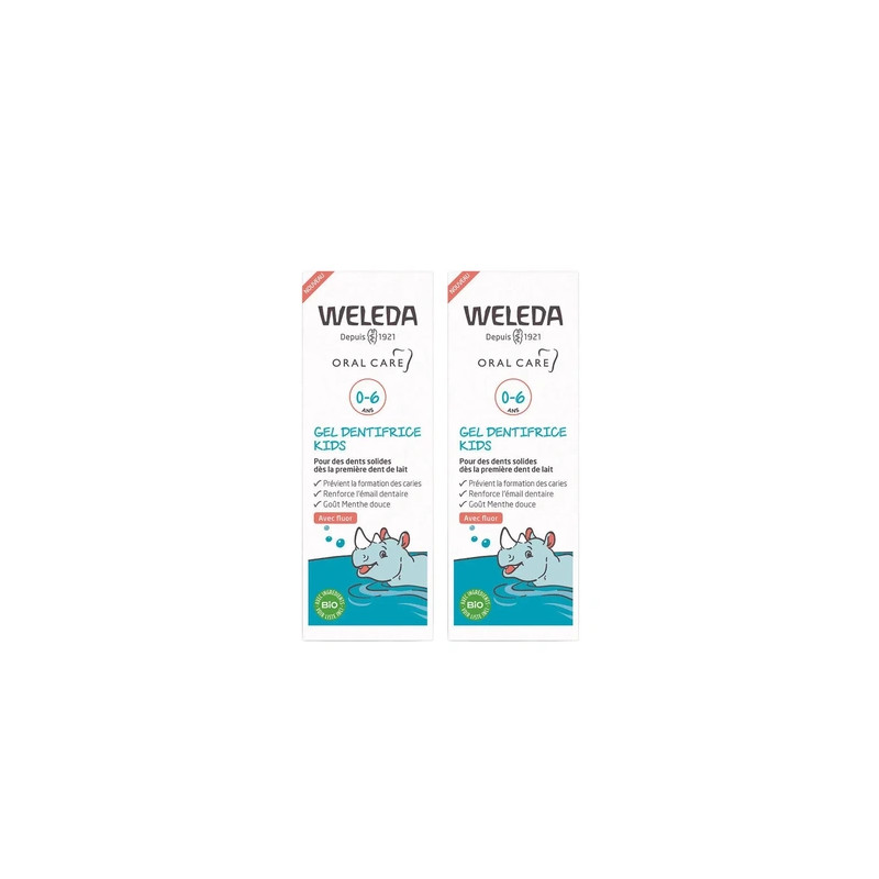 Weleda Kids Tooth Gel 06 Years Pack Of 2 X 50 Ml