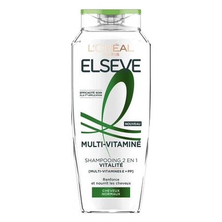 L'Oreal Paris Elseve Multi-Vitamin 2in1 Vitality Shampoo 300 Ml