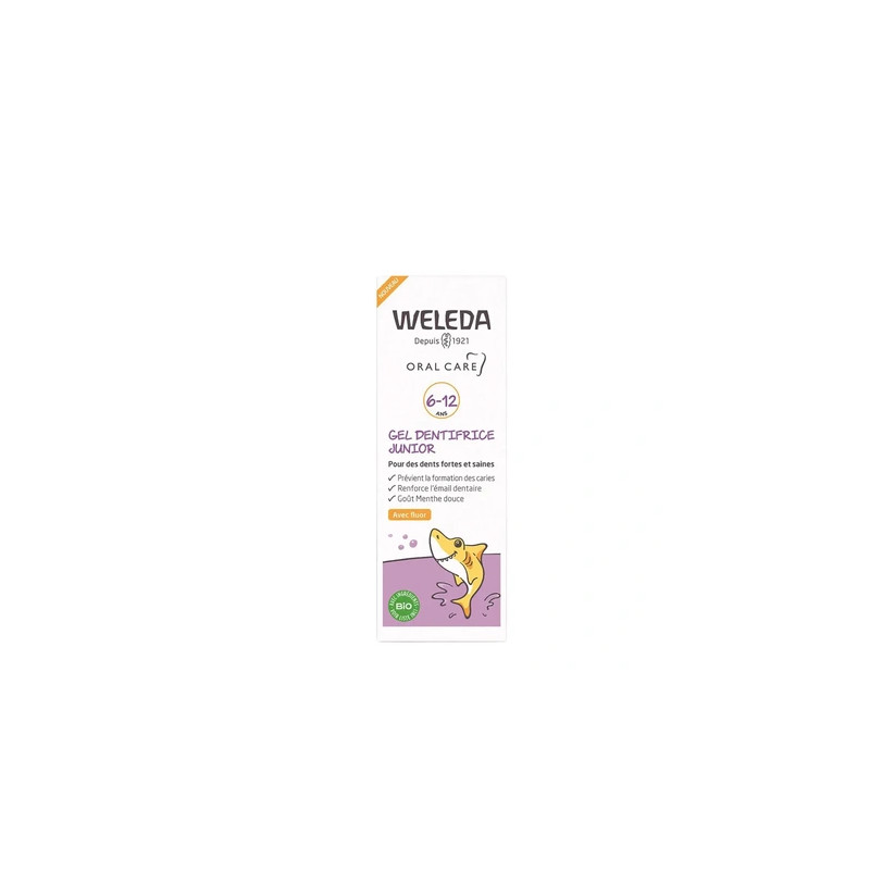 Weleda Junior Tooth Gel 612 Years Pack Of 2 X 50 Ml