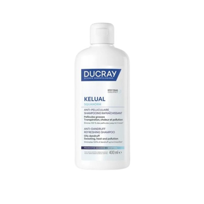 Ducray Kelual Squanorm Refresh Antidandruff Shampoo 400ml