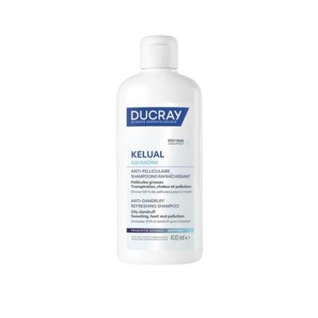 Ducray Kelual Squanorm Refresh Antidandruff Shampoo 400ml