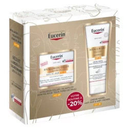 Eucerin Hyaluronfiller Elasticity Day Cream Spf30 50 Ml Antistain & Antiaging Hand Cream Spf30 75 Ml