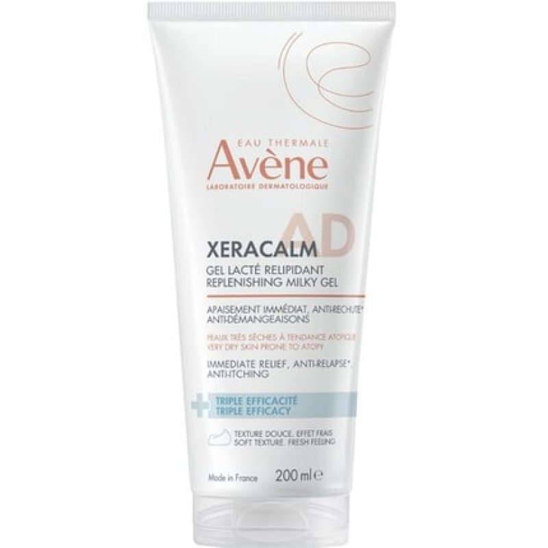 Avene Xeracalm Ad Milk Gel 20 Skin Care Moisturizer
