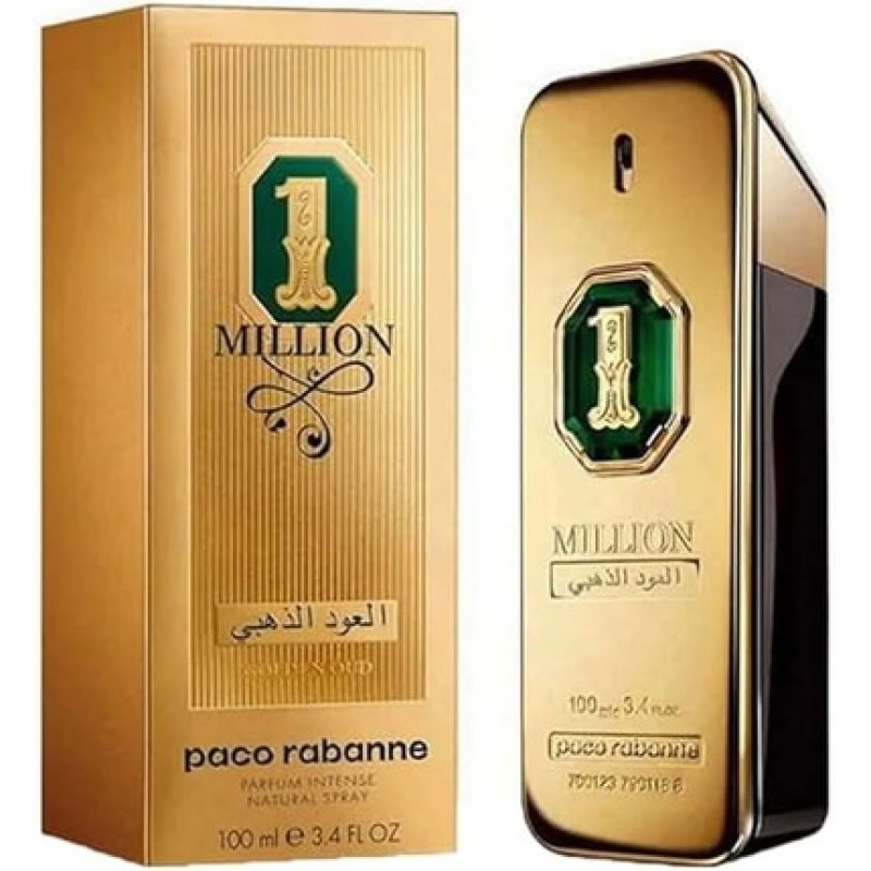 Paco Rabanne 1 Million Golden Oud M Set Parfum Intense 100ml EDT 10ml Deodorant Spray 150ml